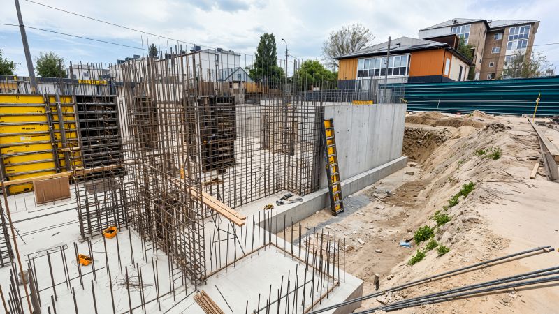 Commercial Slab Construction in West Des Moines, IA