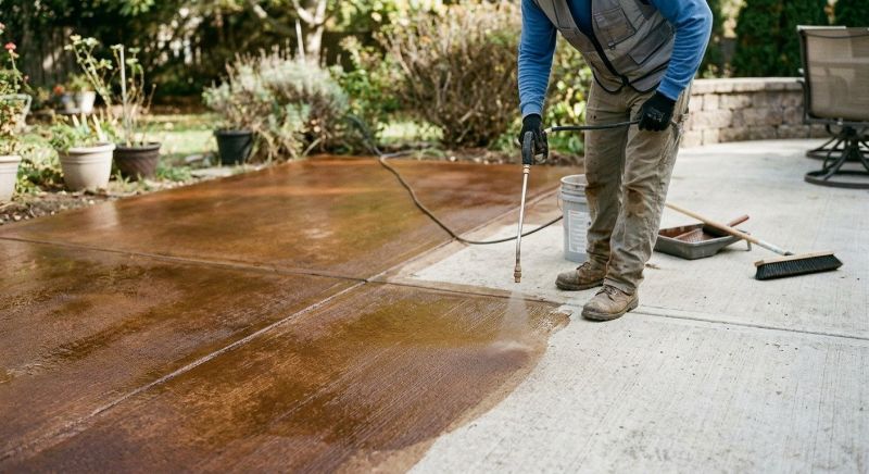Concrete Tinting in Corpus Christi, TX