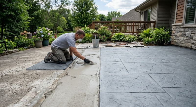 Overlay Installation in Corpus Christi, TX