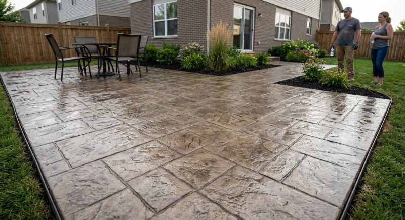 Stamped Concrete Service in Corpus Christi, TX