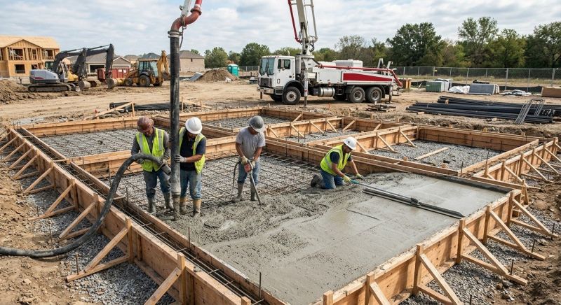 Basement Concrete Pouring in Columbus, OH