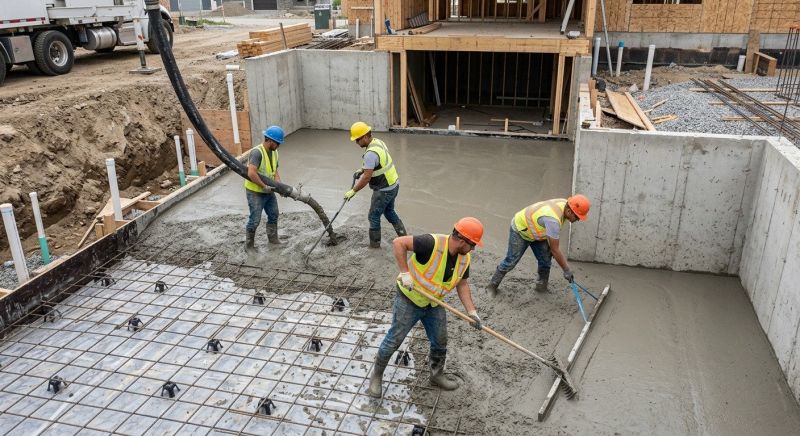 Basement Concrete Pouring in Charleston, SC