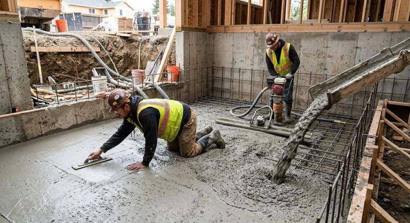 Basement Concrete Pouring in Fort Worth, TX