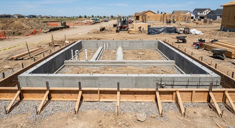 Cement Foundation Installation in Charleston, SC