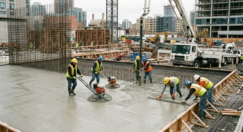Commercial Slab Construction in Fort Wayne, IN
