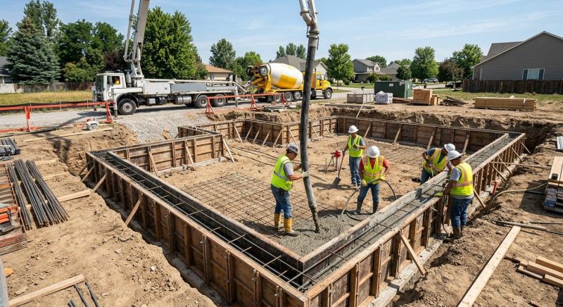 Concrete Foundation Pouring in Fort Worth, TX