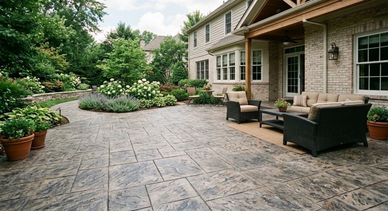 Concrete Patio Finishing in Dallas, TX
