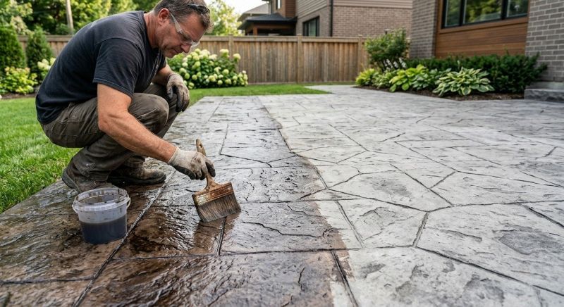 Concrete Staining Service in Fort Worth, TX