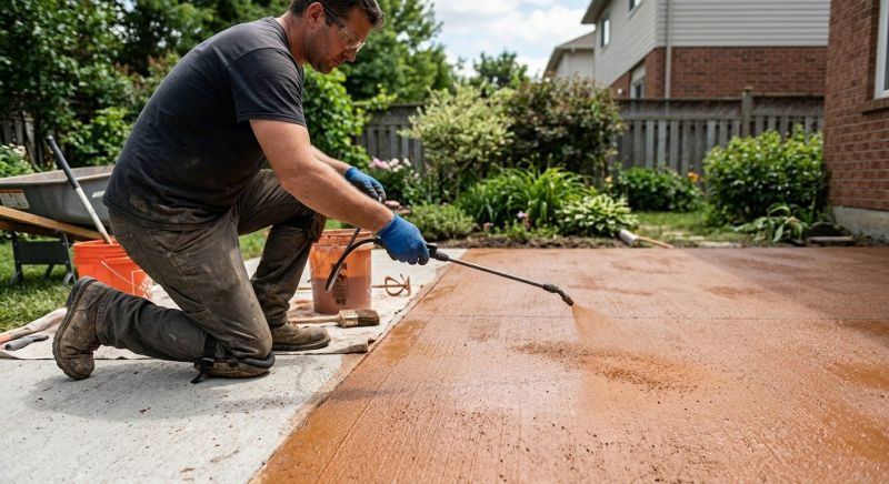 Concrete Tinting in Frisco, TX