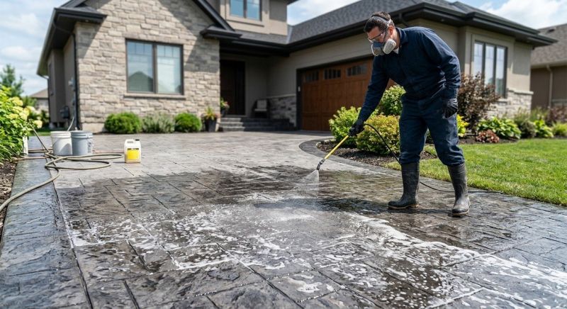 Driveway Acid Washing in Corpus Christi, TX