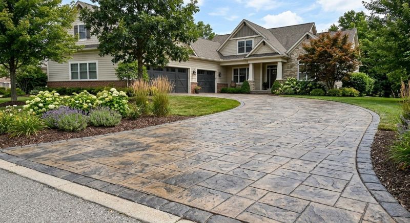 Driveway Overlay Installation in Dallas, TX