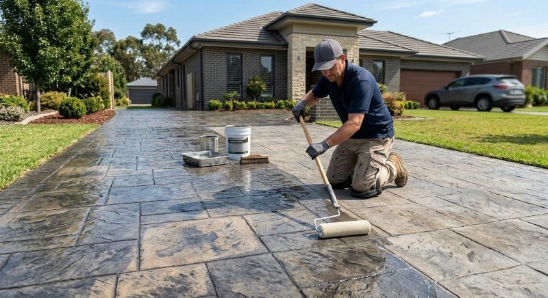 Driveway Refinishing in Corpus Christi, TX