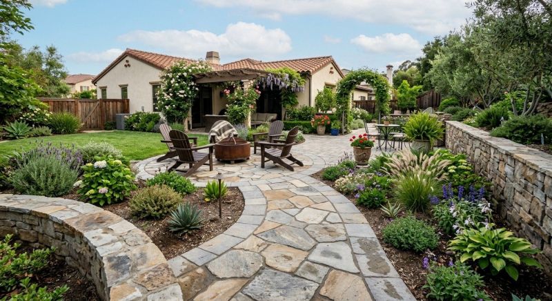 Limestone Pavers Installation in Boston, MA