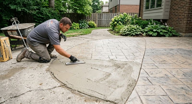 Patio Stamping in Dallas, TX
