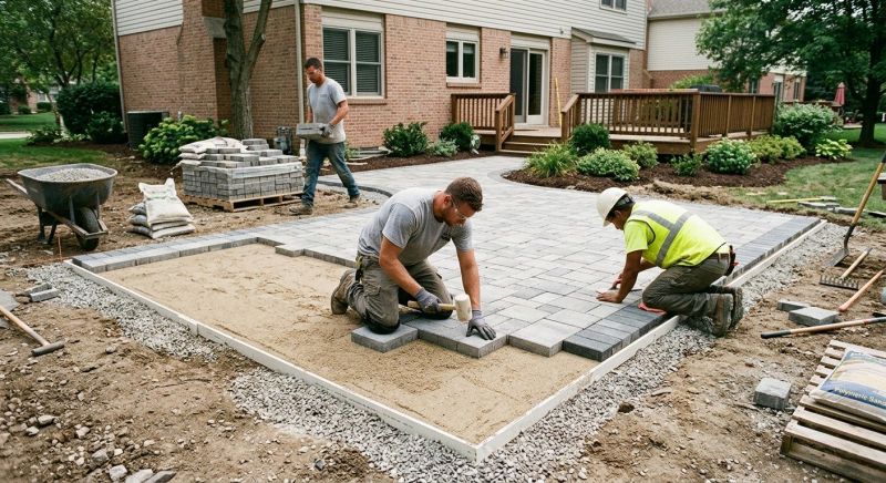 Paver Patio Installation in Fairfield County, CT