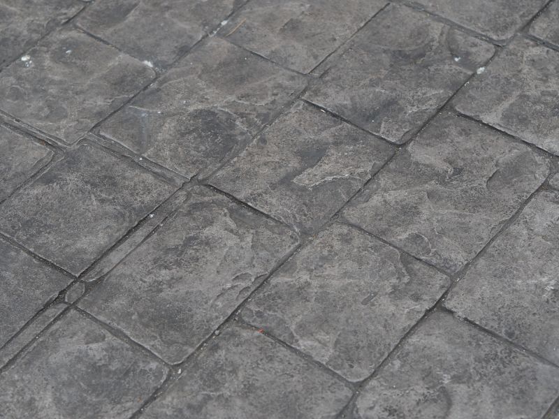 Stamped Concrete Installation in Frisco, TX