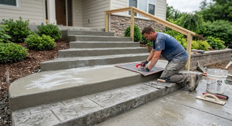 Stamped Concrete Service in Dallas, TX