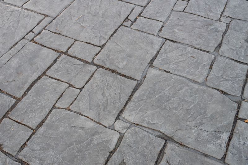 Textured Concrete Installation in Fort Worth, TX