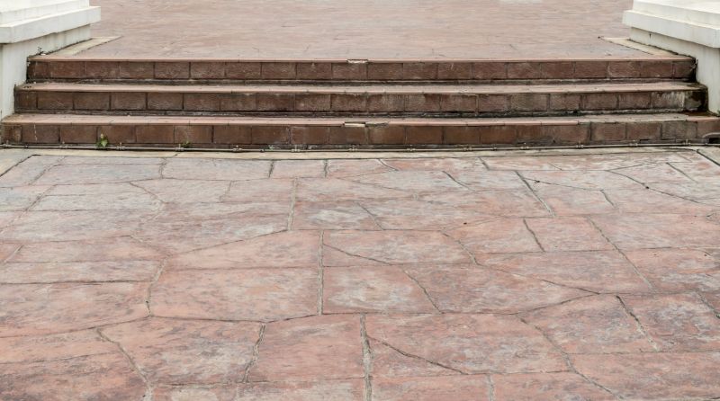Textured Concrete Installation in Frisco, TX